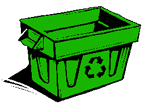 Recycle Bin animated stock photo